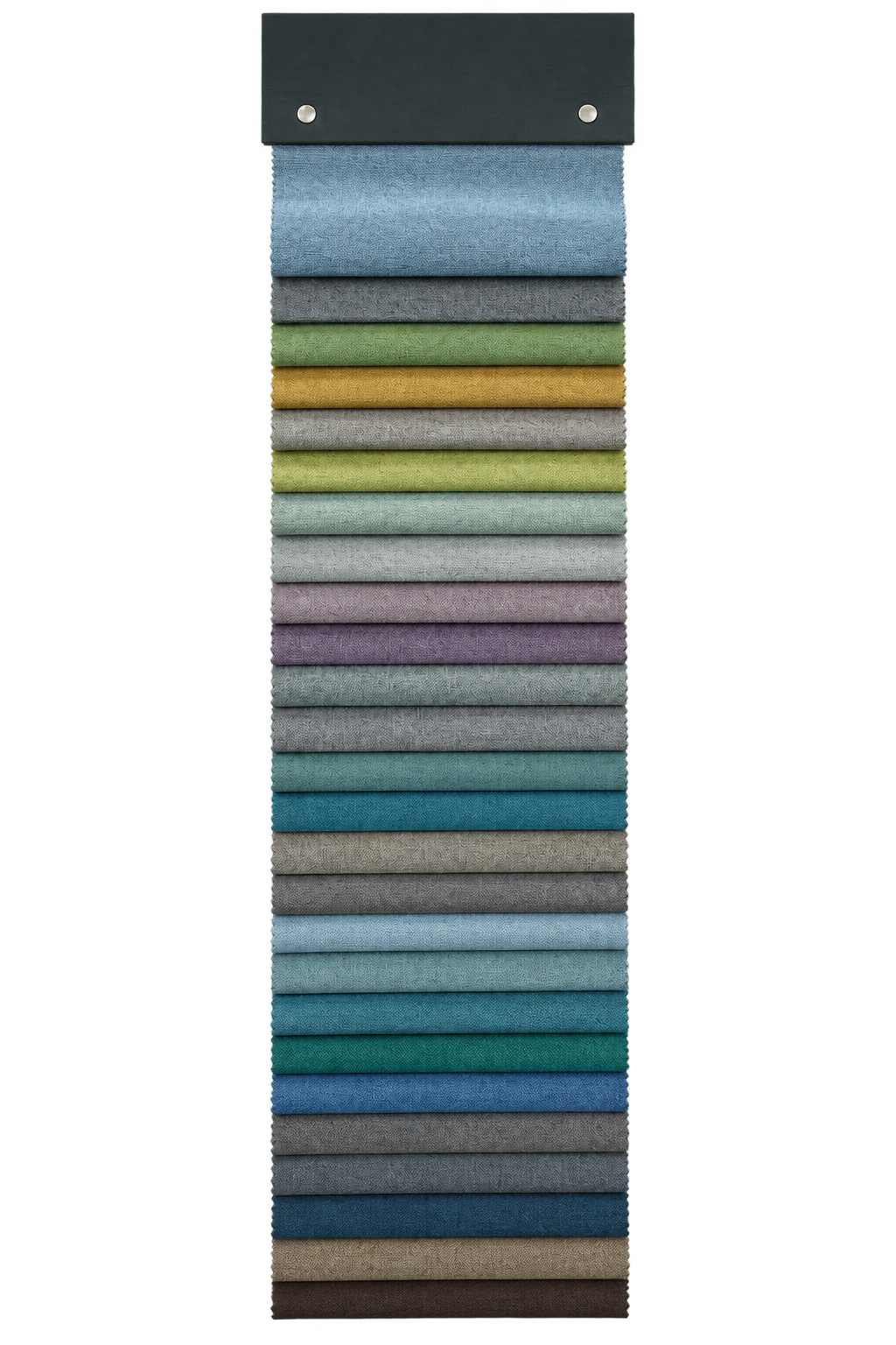 2022 fabric sample collection, front view